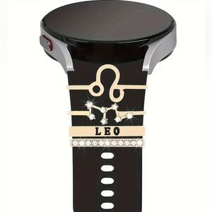 💥LEO…Shimmering 12 Constellation Watchband Ring Loops